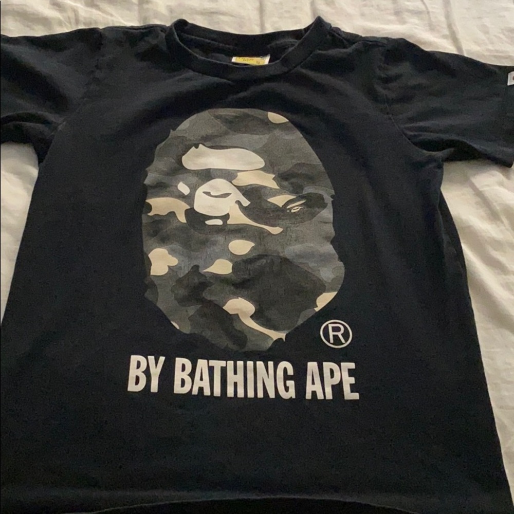 BAPE GLOW IN THE DARK CAMO WOMANS TEE